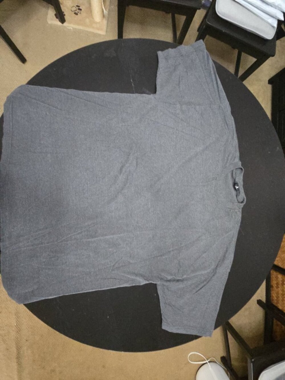 Hanes Beefy-T 518T Men's 3XLT Gray Heavyweight Cotton T-Shirt